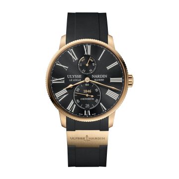 Ulysse Nardin Marine Torpilleur Rose Gold / Black / Rubber
