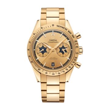Omega Speedmaster 57 Co-Axial Yellow Gold / Rory McIlroy / Bracelet