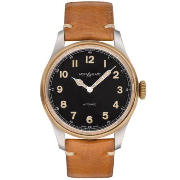 Montblanc 1858 Automatic 44 Stainless Steel / Bronze / Black