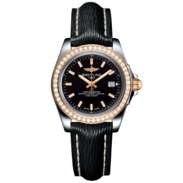 Breitling Galactic 32 Sleek Edition Stainless Steel / Rose Gold / Diamond / Trophy Black / Sahara