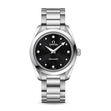 Omega Seamaster Aqua Terra 150M Quartz 28 Stainless Steel / Black / Bracelet