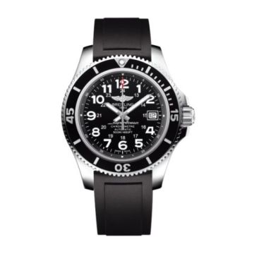 Breitling Superocean II 42 Stainless Steel / Volcano Black / Rubber