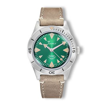 Squale Super-Squale Big Arrows Green Leather