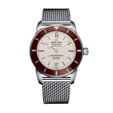 Breitling Superocean Heritage II 42 Stainless Steel / Bronze / Silver / Milanese