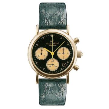 IWC Schaffhausen Portofino Lady Chronograph MecaQuartz Rose Gold / Black / Alligator