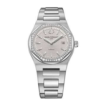 Girard-Perregaux Laureato 34 Quartz Stainless Steel / Diamond / Silver