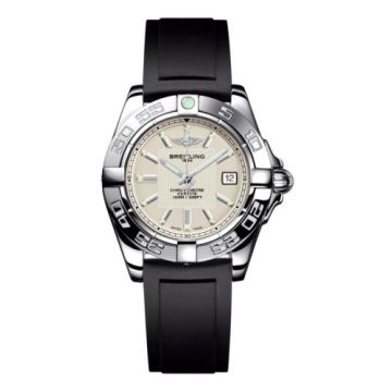 Breitling Galactic 32 Stainless Steel / Sierra Silver / Rubber