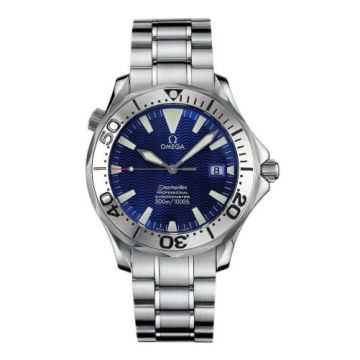 Omega Seamaster Diver 300M Automatic 41 Stainless Steel / Electric Blue / Bracelet / Ian Thorpe