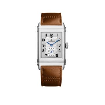 Jaeger-LeCoultre Reverso Classic Large Duoface Small Seconds Stainless Steel / Silver / Fagliano