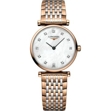 Longines La Grande Classique Quartz 24 Two Tone Rose / MOP