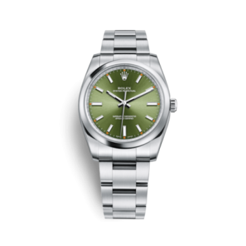 Rolex Oyster Perpetual 34 Olive Green