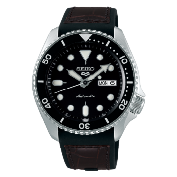 Seiko 5 Sports Specialist Style Stainless Steel / Black / Rubber