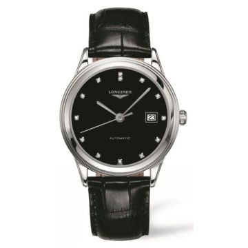 Longines Flagship 38.5 Black Diamond