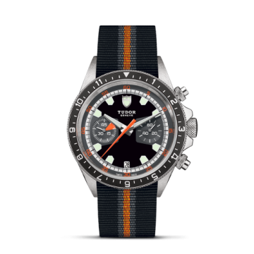 Tudor Heritage Chrono Black / Fabric