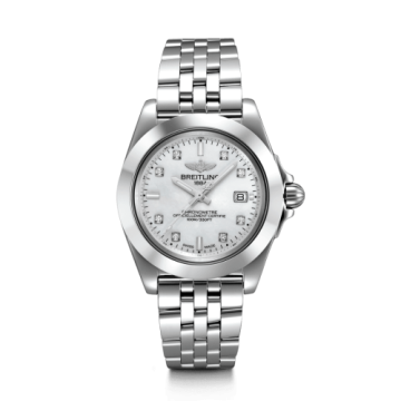Breitling Galactic 32 Sleek Edition Stainless Steel / Pearl Diamond / Bracelet