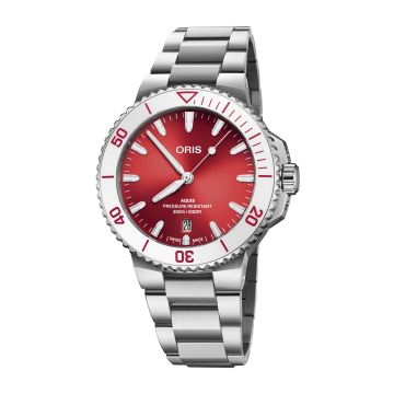 Oris Aquis Date 43.5 Taste of Summer Watermelon Red