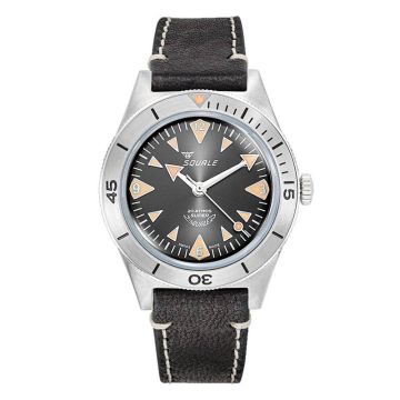 Squale Super-Squale Big Arrows Black Leather