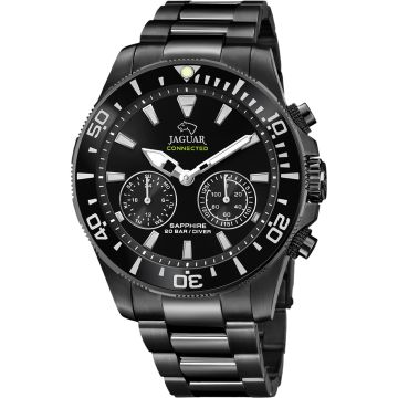 Jaguar Connected Diver Chronograph Hybrid 46mm Black