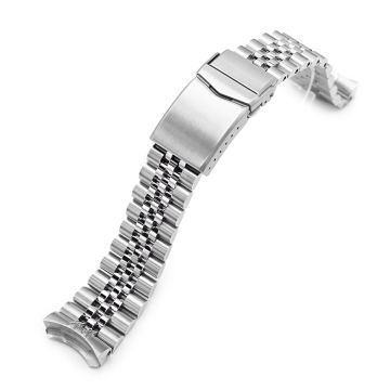 Super-J Louis 22mm Stainless Steel Bracelet for Seiko 5 Sports 42.5mm SRPD51 SRPD85 - 18mm