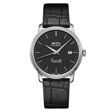 Mido Baroncelli Heritage Stainless Steel / Black