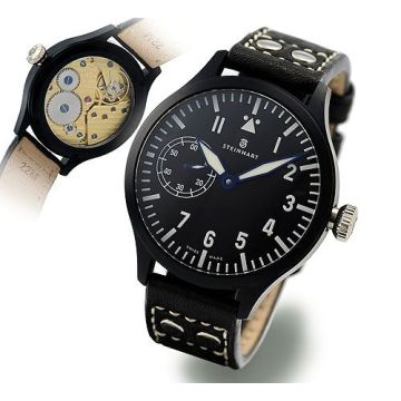 Steinhart Nav B-Uhr 47 Handwinding Black