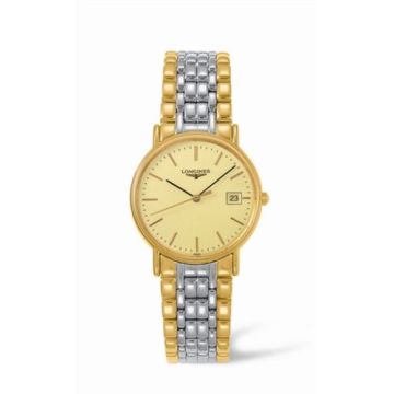 Longines Presence 33 Quartz Yellow Bracelet