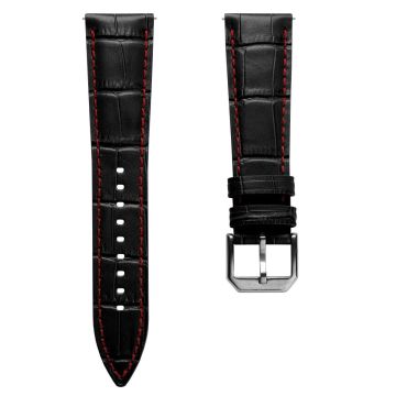 Black / Red Stitching