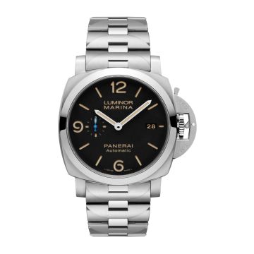 Panerai Luminor 1950  Marina 44 3 Days Automatic Stainless Steel / Black / Bracelet