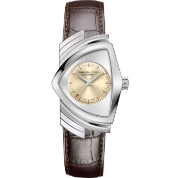 Hamilton Ventura Auto Stainless Steel / Beige