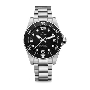 Titoni Seascoper 600 Chronometer Black
