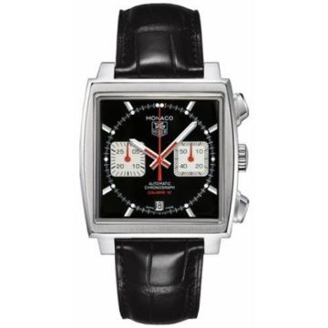 TAG Heuer Monaco Calibre 12 Black / Silver
