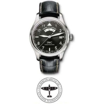 IWC Schaffhausen Pilot's Watch Spitfire UTC Platinum / Black / Tim Mercer