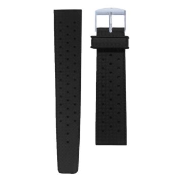 Gustave & Cie Bracelet de montre Tropic Noir Réglisse