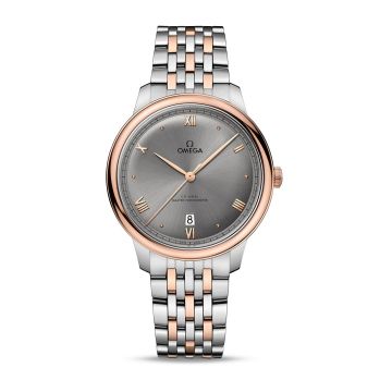 Omega De Ville Master Chronometer Stainless Steel - Sedna Gold / Grey / Bracelet