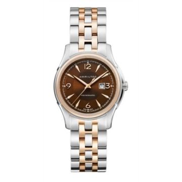 Hamilton Jazzmaster Viewmatic 34mm Brown Dial Two Tone
