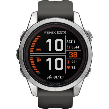 Garmin Fenix 7S Pro Solar Graphite / Silver