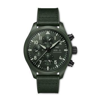 IWC Schaffhausen Pilot's Watch Chronograph Top Gun Woodland