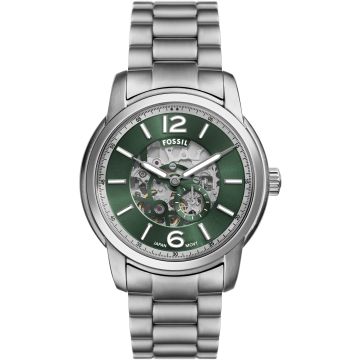Fossil Heritage Automatic Silvery / Green