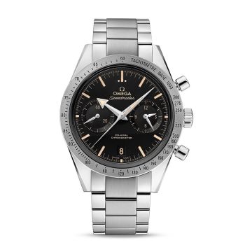 Omega Speedmaster 57 Co-Axial Stainless Steel / Black Vintage / Bracelet