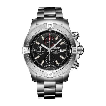 Breitling Avenger Chronograph 48 Stainless Steel / Black / Bracelet