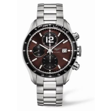 Longines GrandeVitesse Tachymeter Brown Bracelet