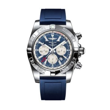 Breitling Chronomat 47 GMT Stainless Steel / Metallica Blue / Rubber