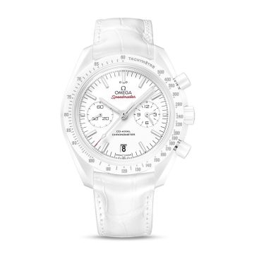 Omega Speedmaster Moonwatch Co-Axial White Side of the Moon