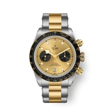 Tudor Heritage Black Bay Chronograph S&G / Champagne / Bracelet