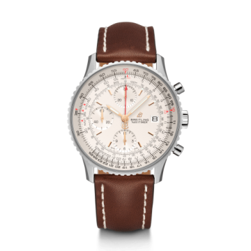 Breitling Navitimer 1 Chronograph 41 Stainless Steel / Silver / Calf / Folding