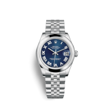 Rolex Datejust 31 Stainless Steel Domed / Jubilee / Blue Roman