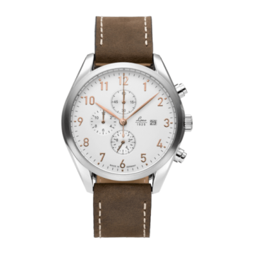 Laco Chronographs Montreal / Stainless Steel / Silver