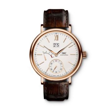 IWC Schaffhausen Portofino Hand-Wound Big Date Red Gold