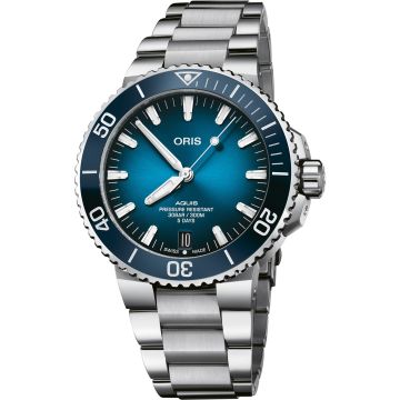 Oris Aquis Date Calibre 400 43.5 Stainless Steel / Blue / Bracelet