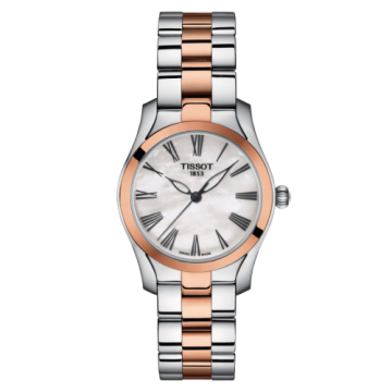Tissot T-Wave Stainless Steel - Rose Gold / MOP / Bracelet